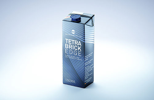 Butter Plastic Container Packagin 3D model pack 500g