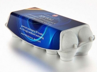 10x Egg Cold Pressed Paper Carton box packaging 3D model pack