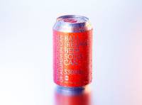 BALL (REXAM) Metal Standard Beer/Soda Can 330ml packaging 3D model with water condensation and frost