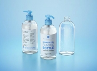 Anticeptic Gel Plastic Bottle 500ml (rounded egdes) packaging 3D model