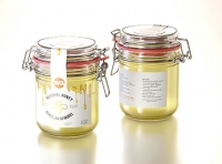 BIO Honey Glass Jar 450g packaging 3D model
