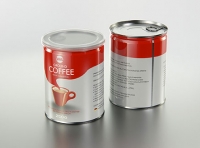 Coffee Metal Can 250g packaging 3d model
