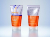 Face wash gel plastic tube 100ml packaging 3d model