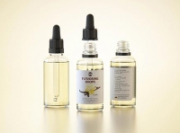 Glass bottle of Flavoring Drops 50ml with pipette 3D model pack