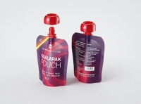 Packaging 3D model of Gualapack Pouch 90g with BabyCap