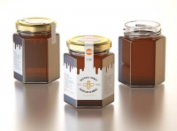 Italian Honey Glass Jar 225ml packaging 3d model