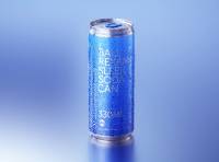 Metal Sleek can 330ml with frost and water condensation professional 3D model pack
