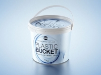 Plastic Bucket 1000g/1Kg premium packaging 3D model
