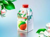 SIG DOME (CombiDome) 500ml with tethered cap DomeTwist premium carton packaging 3d model