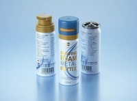 Shaving Foam Metal Bottle 50ml Packaging 3D model