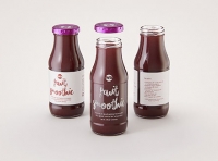 Smoothie/Juice Glass Bottle 250ml packaging 3D model pack