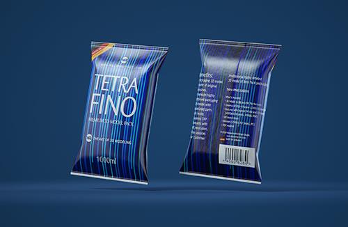 Tetra Pack FINO Continuous 1000ml Professional Packaging 3D model