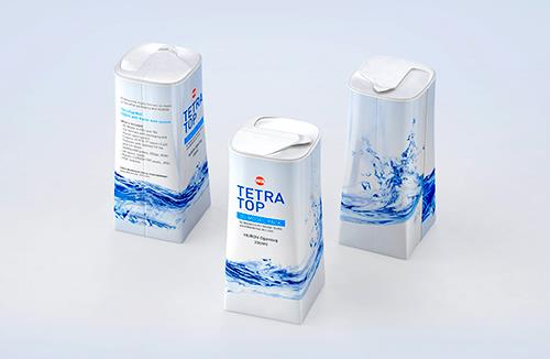 Packaging 3D model of Tetra Pack Top Midi 330ml with Huron