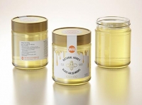 Acacia Honey Glass Jar 500g packaging 3d model