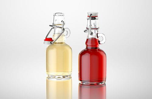 Eva - 3d model of a bottle for wine, vinegar or oil