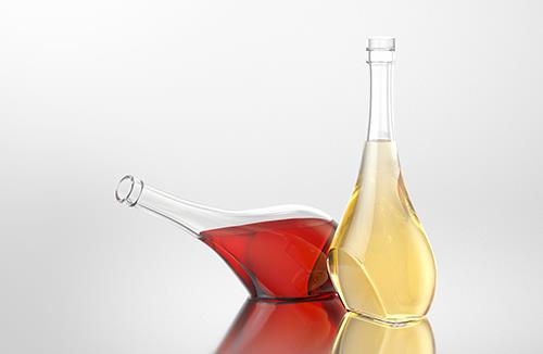 Marquise - packaging 3D model of bottles