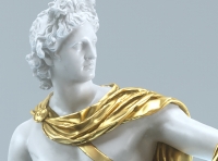 Apollo Belveder 3D scanned sculpture (Octane render)